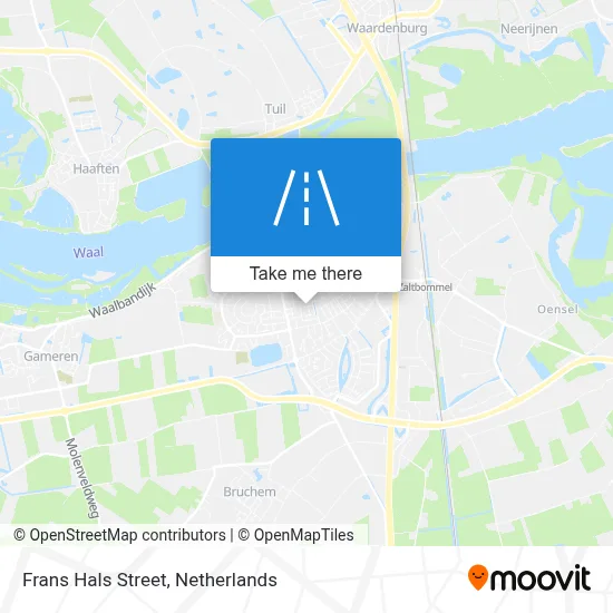 Frans Halsstraat map