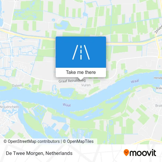 De Twee Morgen map