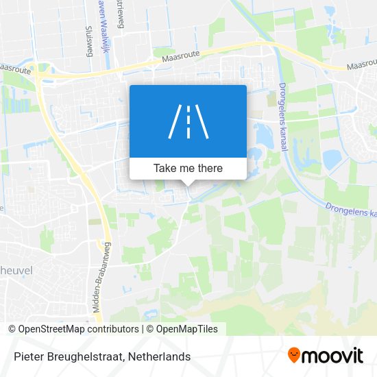 Pieter Breughelstraat map