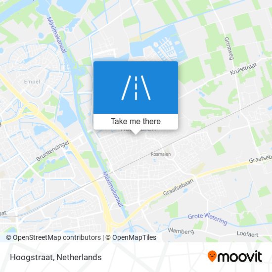 Hoogstraat map