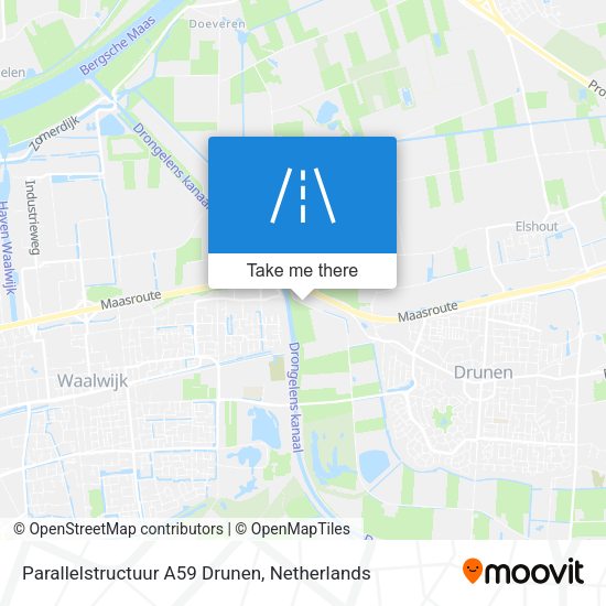 Parallelstructuur A59 Drunen map