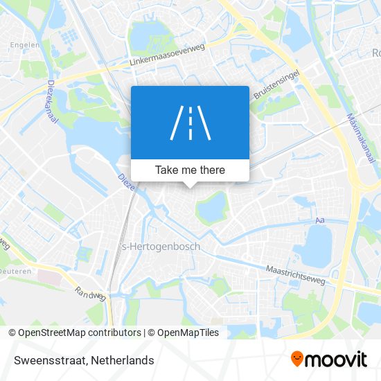 Sweensstraat map