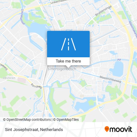 Sint Josephstraat map