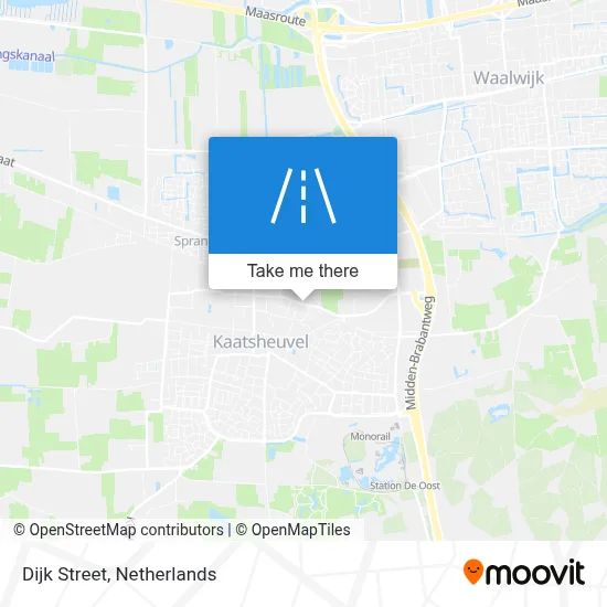 Dijkstraat map