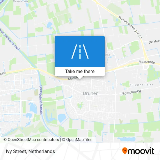 Klimopstraat map