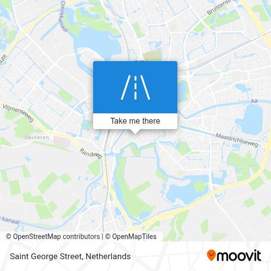 Sint Jorisstraat map