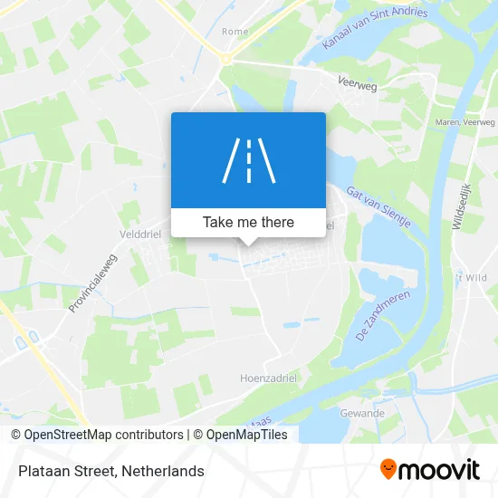 Plataanstraat map