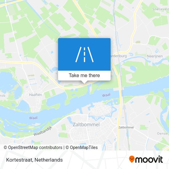 Kortestraat map