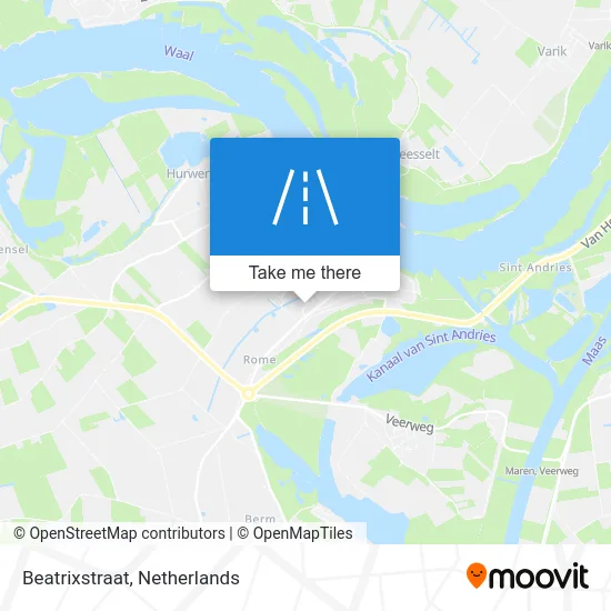 Beatrixstraat map