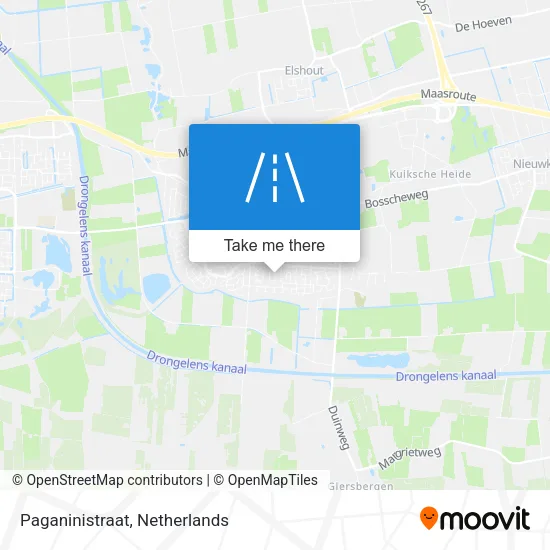 Paganinistraat map