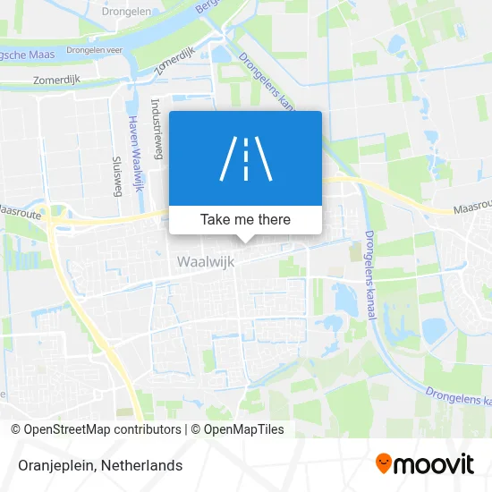 Oranjeplein map