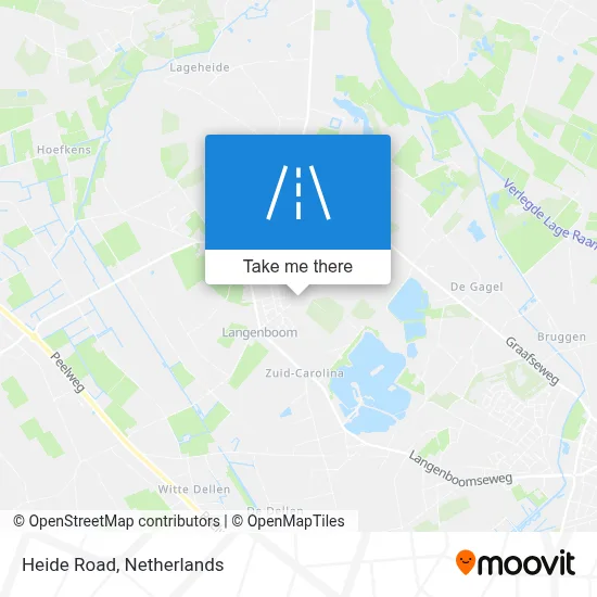 Heideweg map