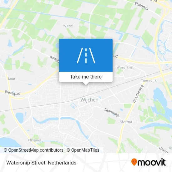 Watersnipstraat map