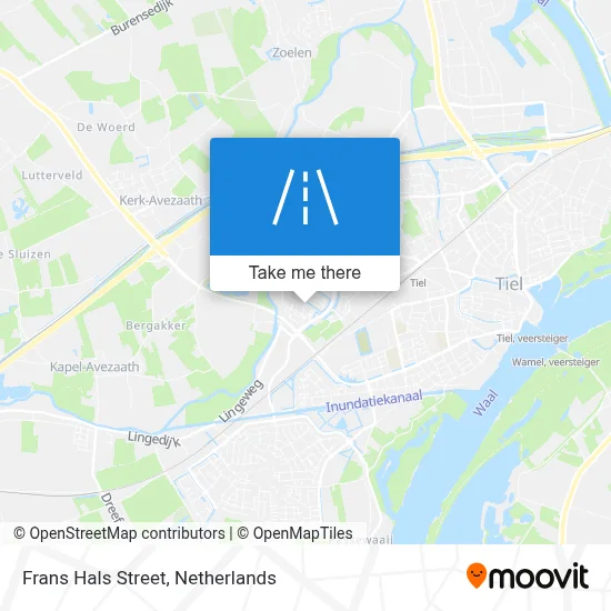 Frans Halsstraat map