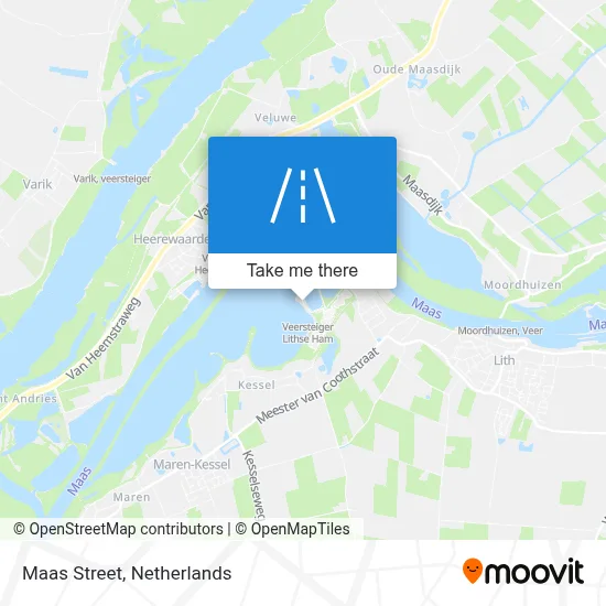 Maasstraat map