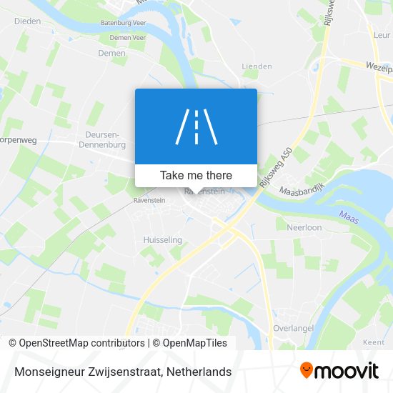 Monseigneur Zwijsenstraat map