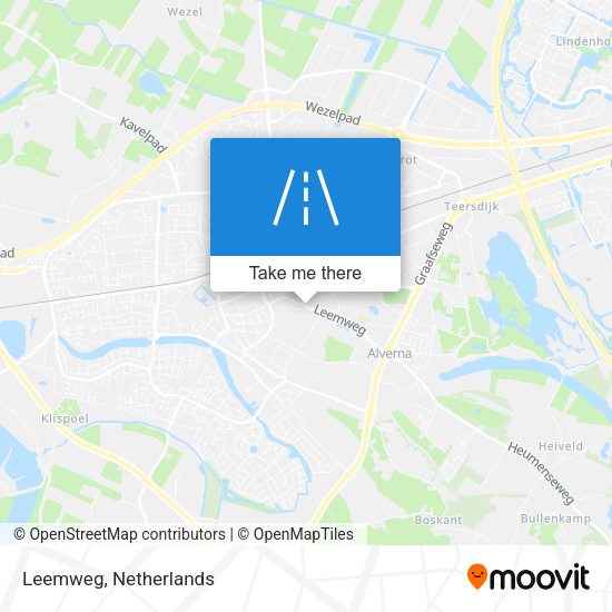 Leemweg map