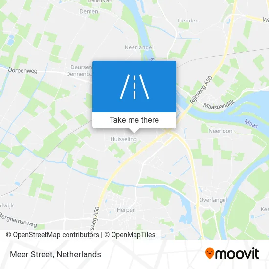 Meerstraat map