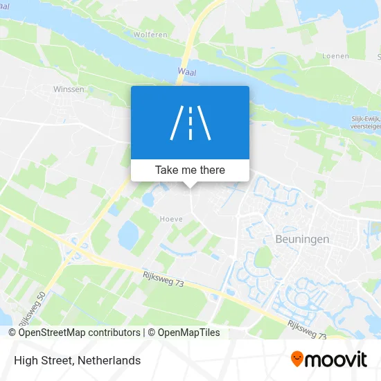 Hoogstraat map