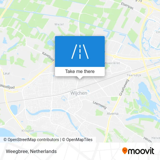 Weegbree map