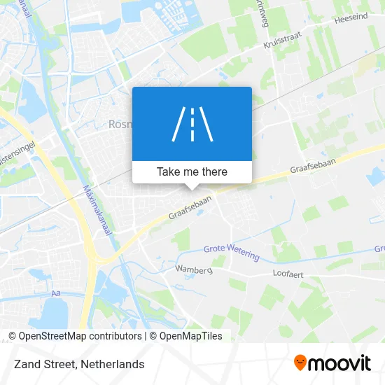 Zandstraat map