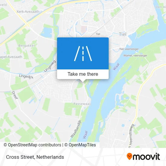 Kruisstraat map