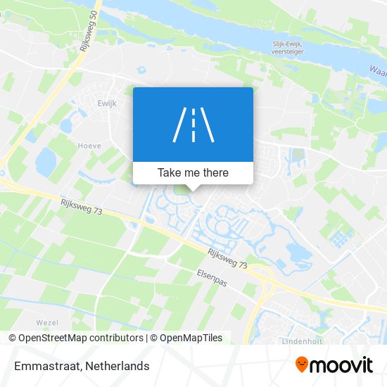 Emmastraat map