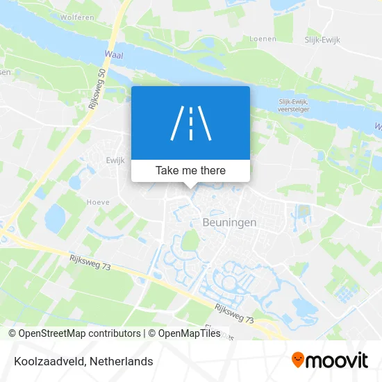 Koolzaadveld map