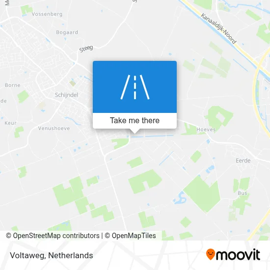 Voltaweg map