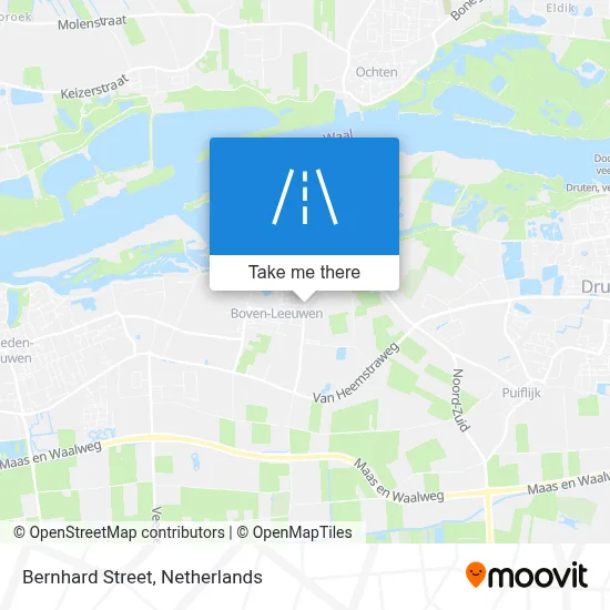 Bernhardstraat map