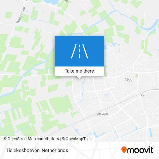 Tielekeshoeven map