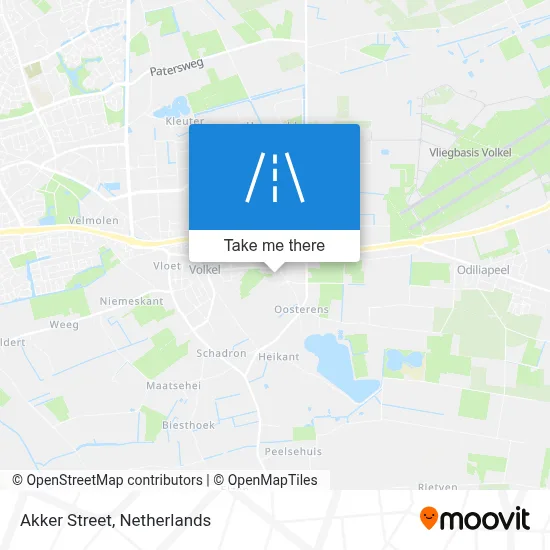 Akkerstraat map