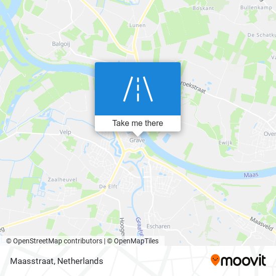 Maasstraat map