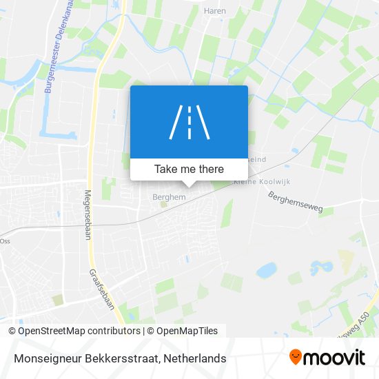 Monseigneur Bekkersstraat map