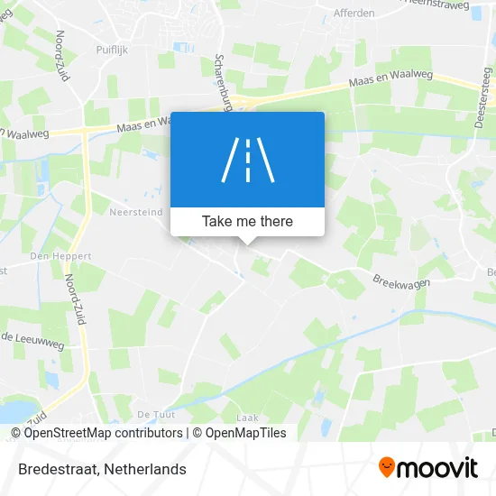 Bredestraat map