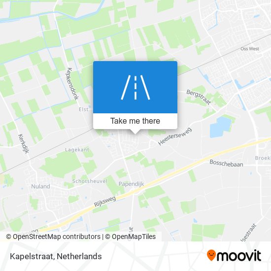 Kapelstraat map