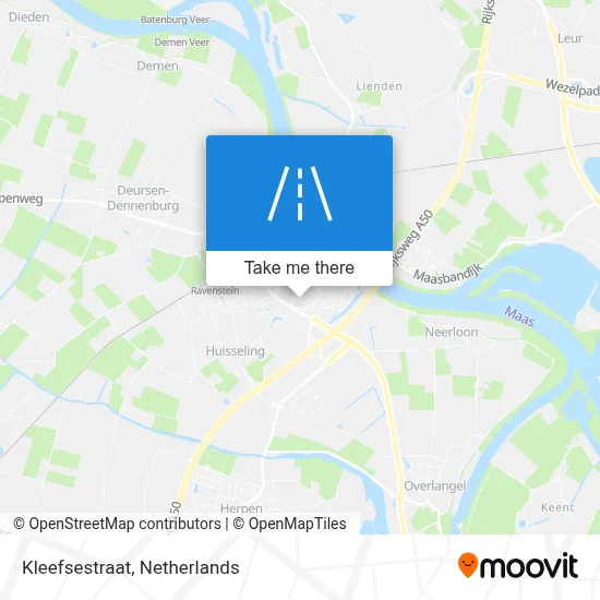 Kleefsestraat map