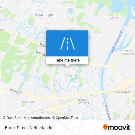 Broekstraat map