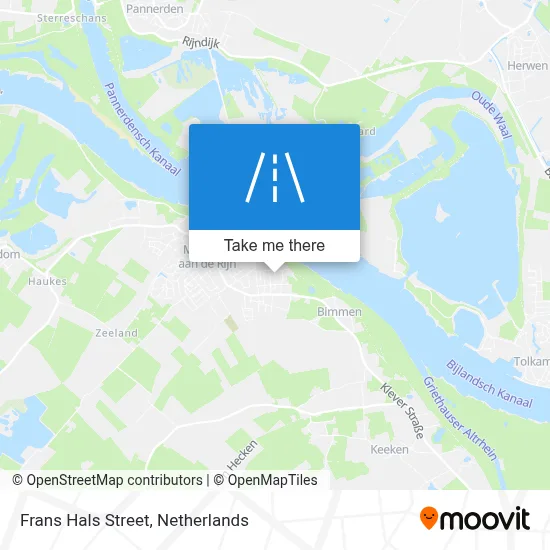 Frans Halsstraat map