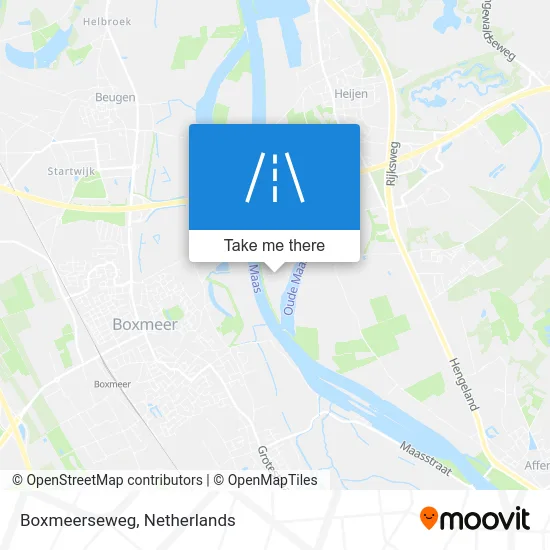 Boxmeerseweg map