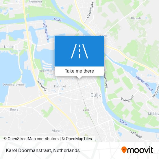 Karel Doormanstraat map