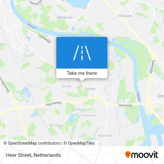 Heerstraat map
