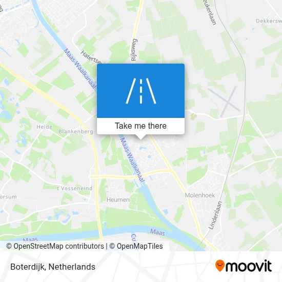 Boterdijk map