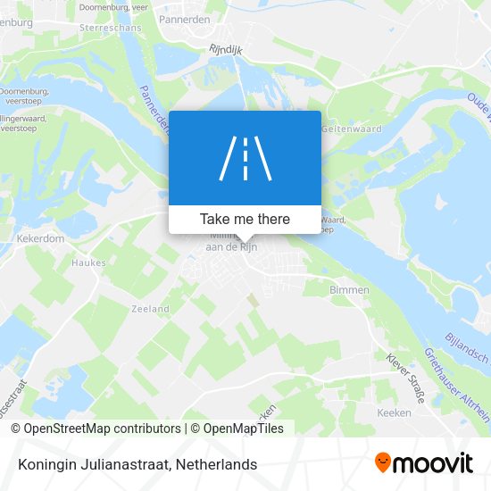 Koningin Julianastraat map