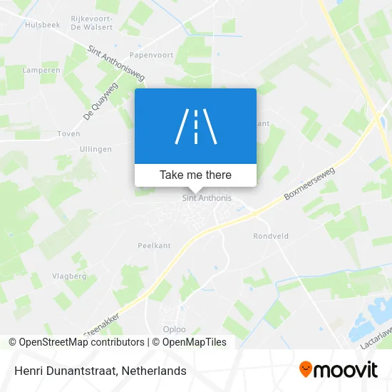 Henri Dunantstraat map