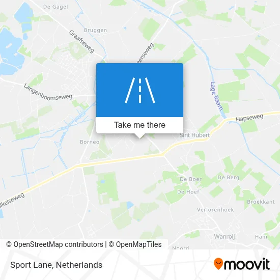 Sportweg map