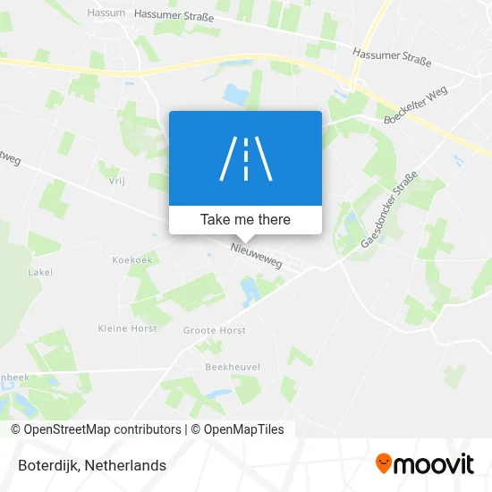 Boterdijk map
