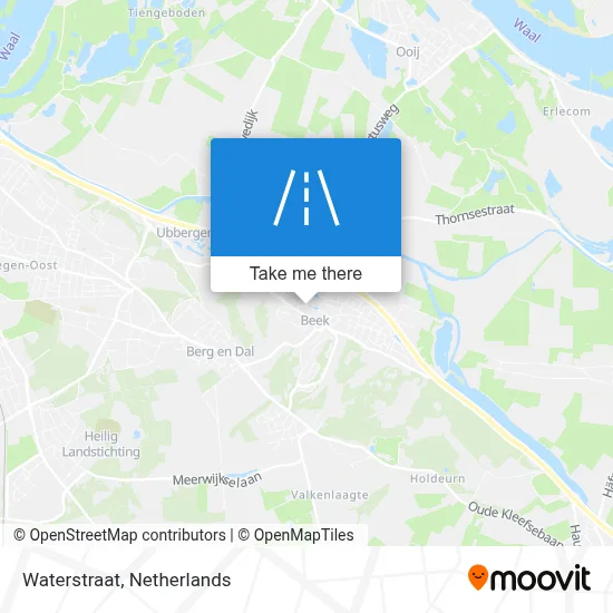 Waterstraat map