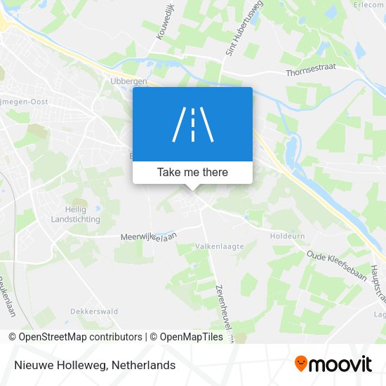 Nieuwe Holleweg map