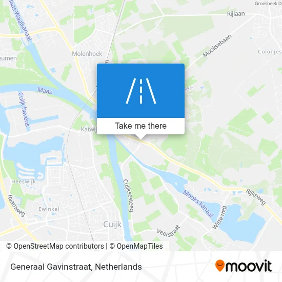 Generaal Gavinstraat map